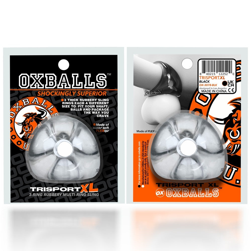 OxBalls X-Stretch, Unit X-sling with Ball Stretcher - Doghouse Leathers