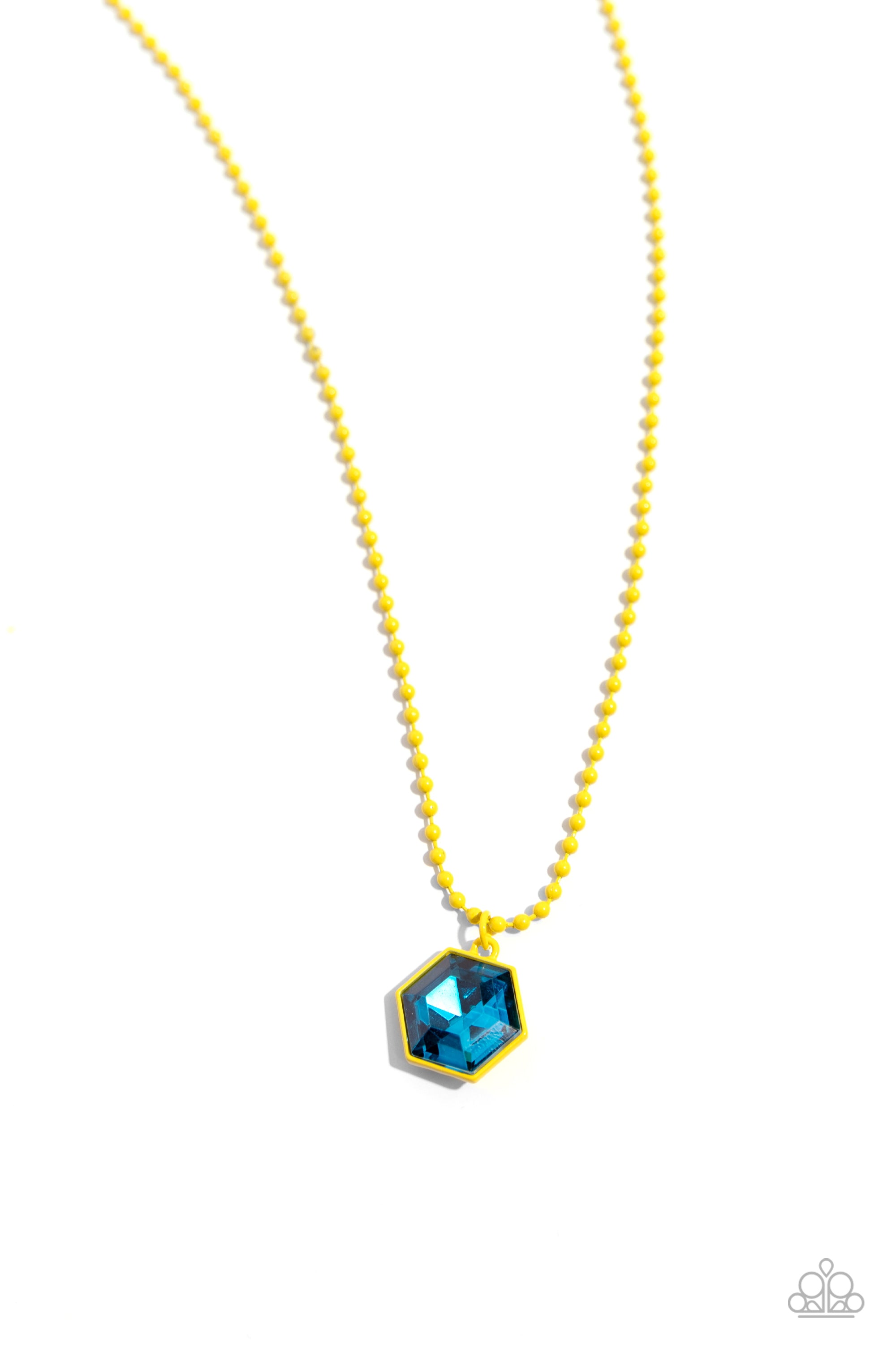 Paparazzi Sprinkle of Simplicity - Yellow Necklace