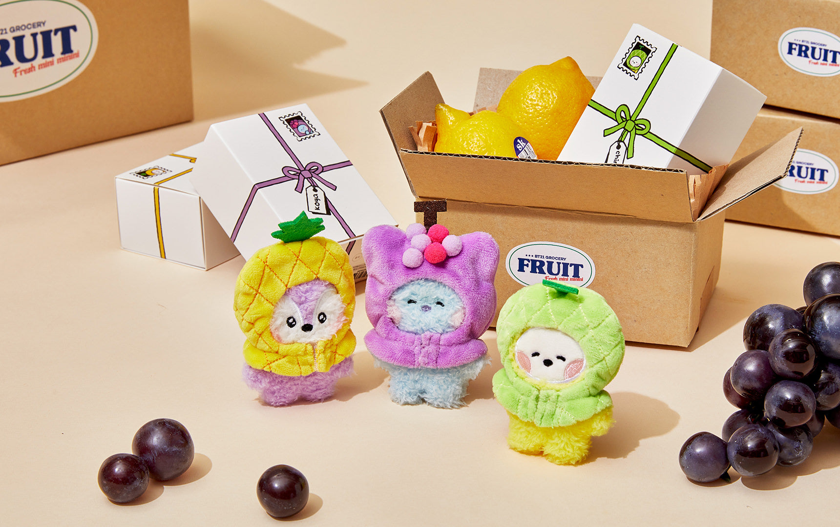 BT21 mini minini FRUITS – LINE FRIENDS COLLECTION STORE