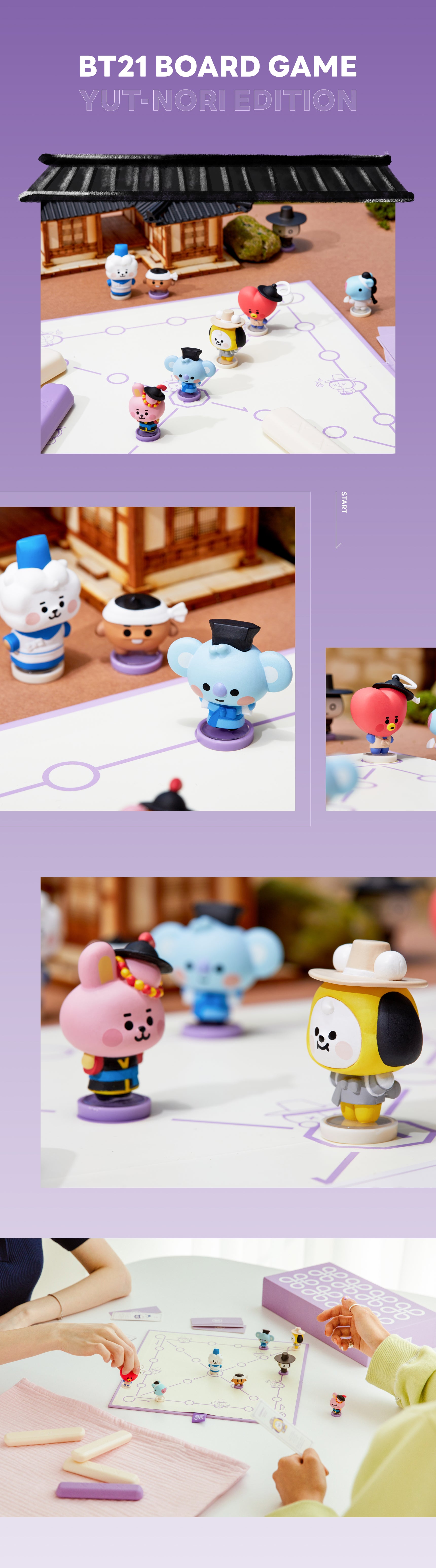 Restocked] BT21 YUT-NORI Korea Traditional board game – LINE