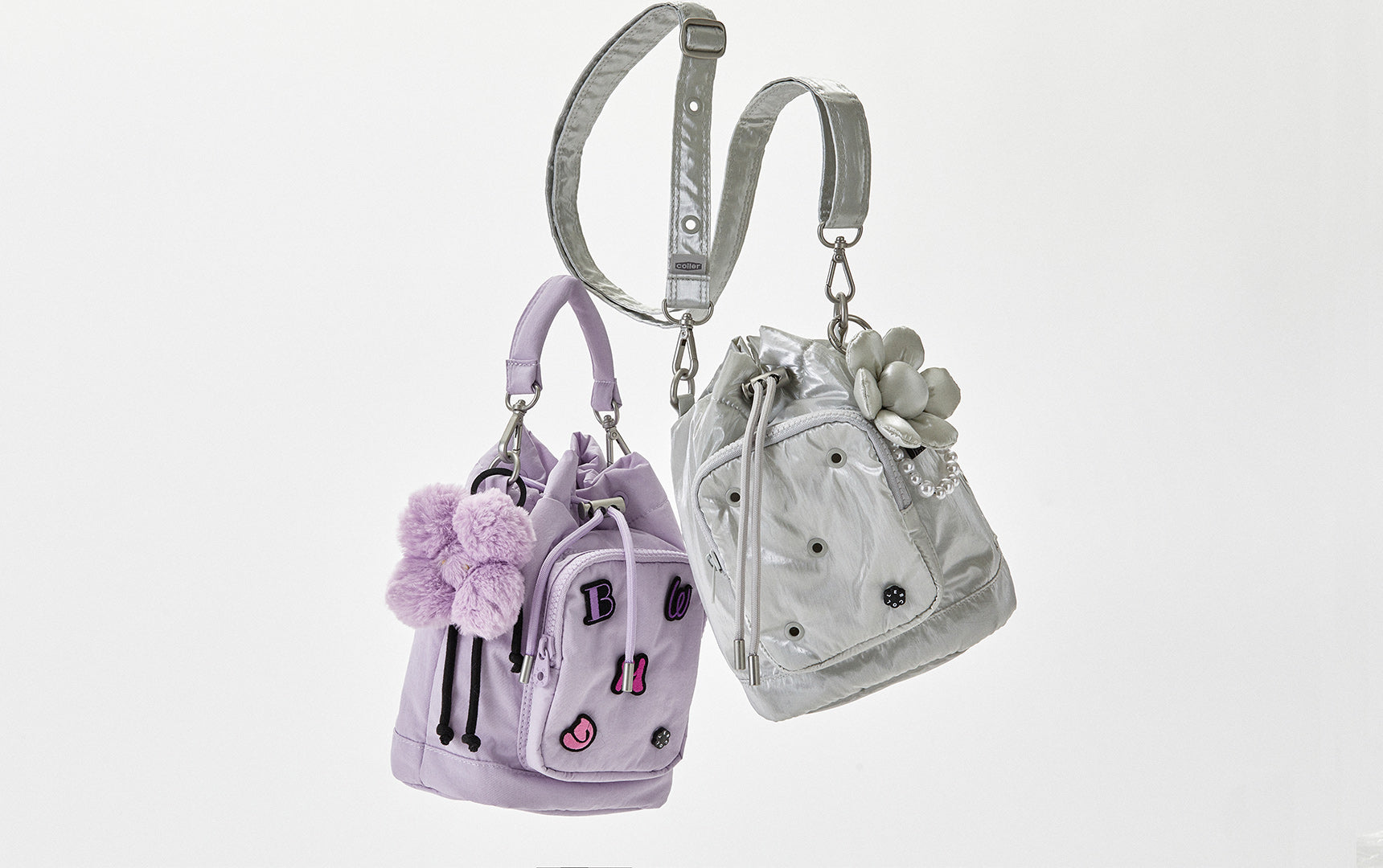 COLLER BUCKET BAG SOFT LILAC – LINE FRIENDS COLLECTION STORE