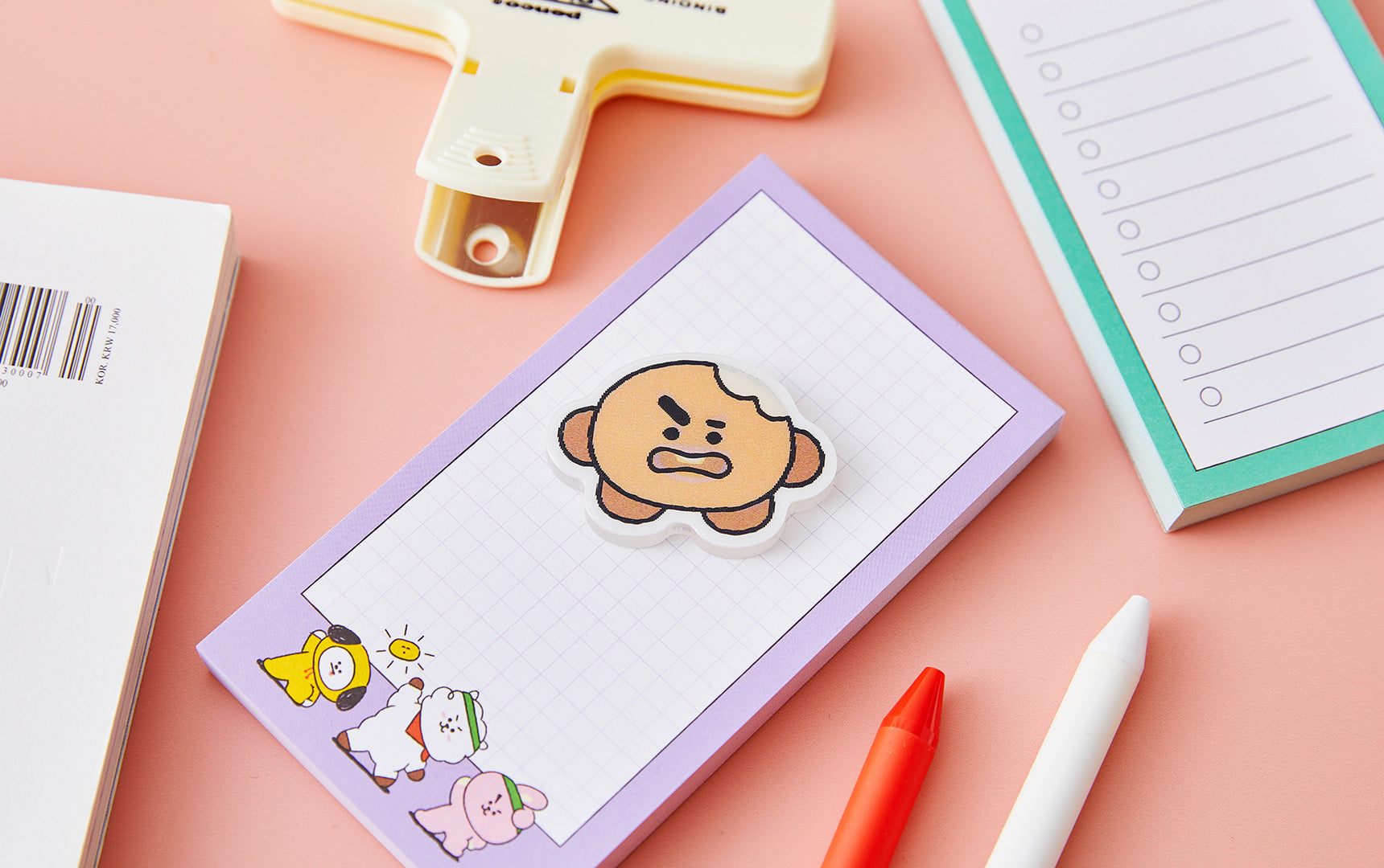 BT21 SHOOKY LENTICULAR 3D MAGNET 2024 SEASON'S GREETINGS – LINE