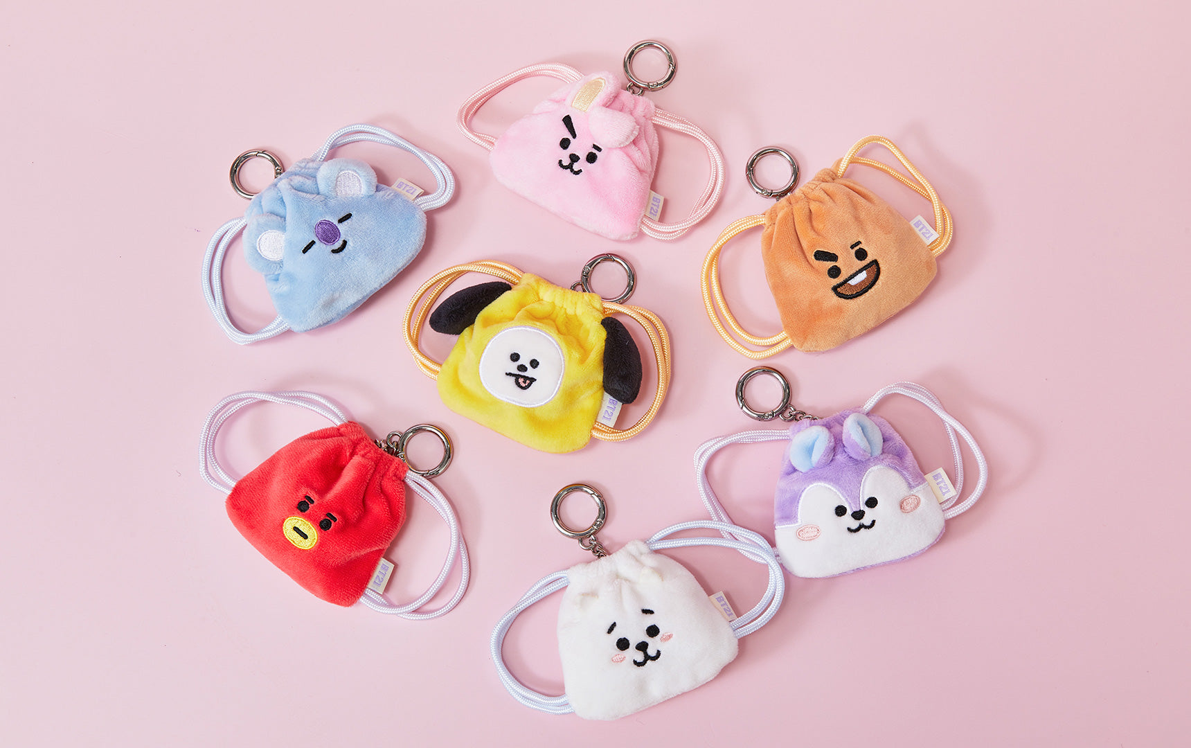 NEW]ラインフレンズBT21 MANGビッグアンドタイニーストリングバック