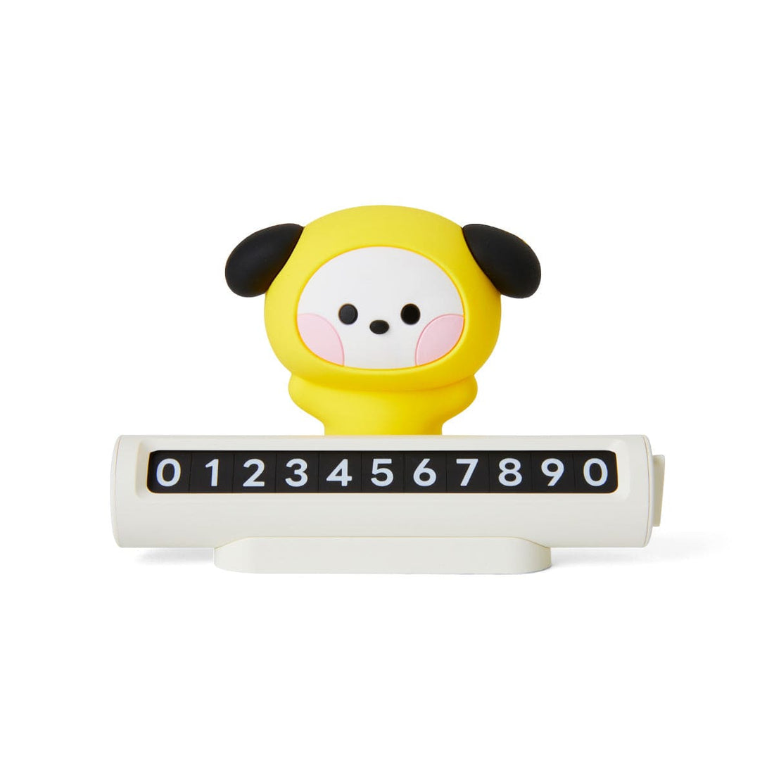 https://cdn.shopify.com/s/files/1/0513/1599/8919/products/line-friends-living-chimmy-bt21-chimmy-minini-parking-phone-number-plate-36701417734343.jpg?v=1673730158&width=1100