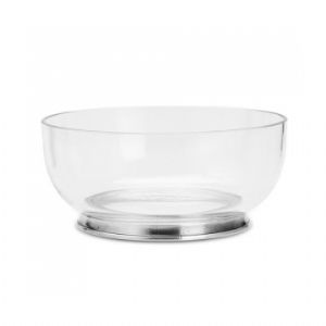 Large Mixing Bowl in Polished Pewter by Warwick Miniatures