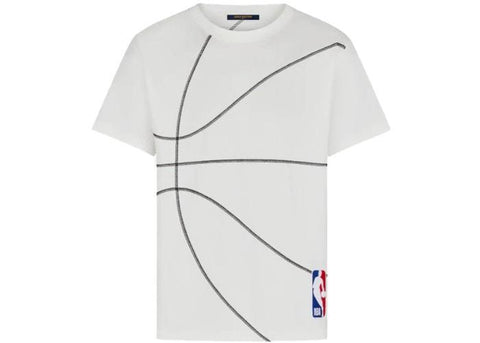 Louis Vuitton NBA Front And Black Print T-Shirt - LSVTS01 - We