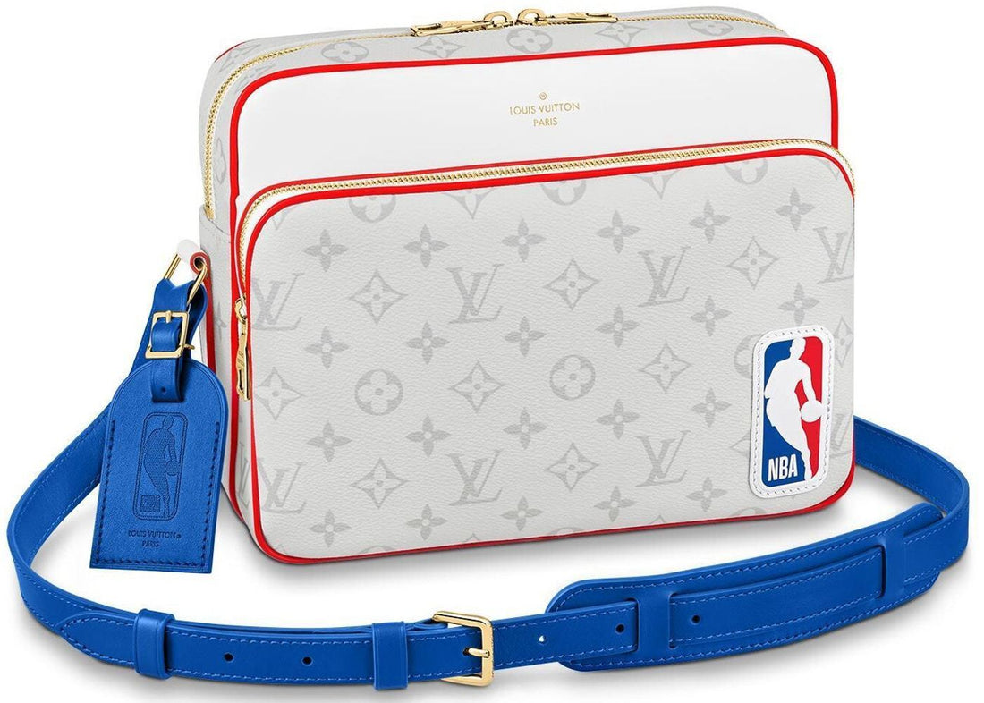 Louis Vuitton x NBA Christopher MM Backpack Blue in Coated Canvas/Leather  with Gold-tone - US