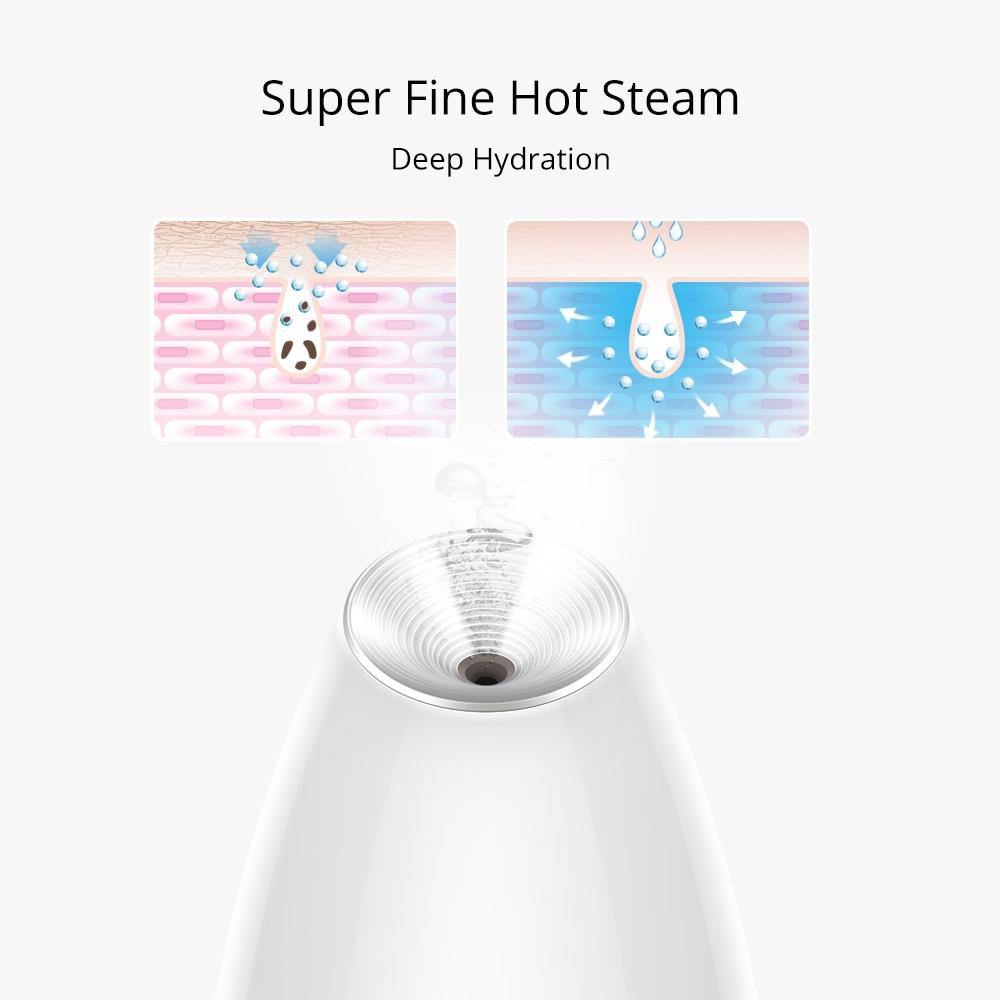 Penguin Facial Clean Steamer Natural Face