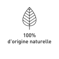 100% d'origine naturelle