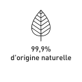 99,9% d'origine naturelle