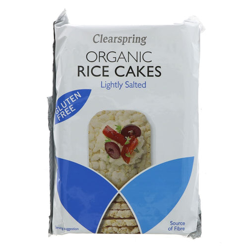 Clearspring Organic Rice Cakes - Salted (130g) - Organic to your Door