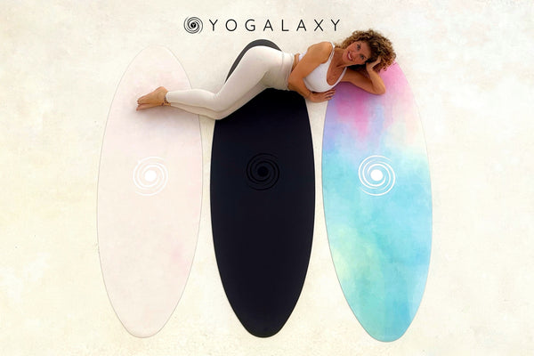 Nachhaltige ovale Yogamatten von Yogalaxy