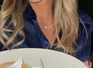 Initial Slide Necklace - Starter Chain - Baldwin Bred Boutique