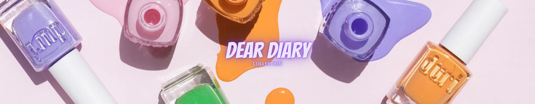 Dear Diary Collection by Duri Cosmetics. Nail polish colors for summer 2022. Nail polish color trends for 2022.