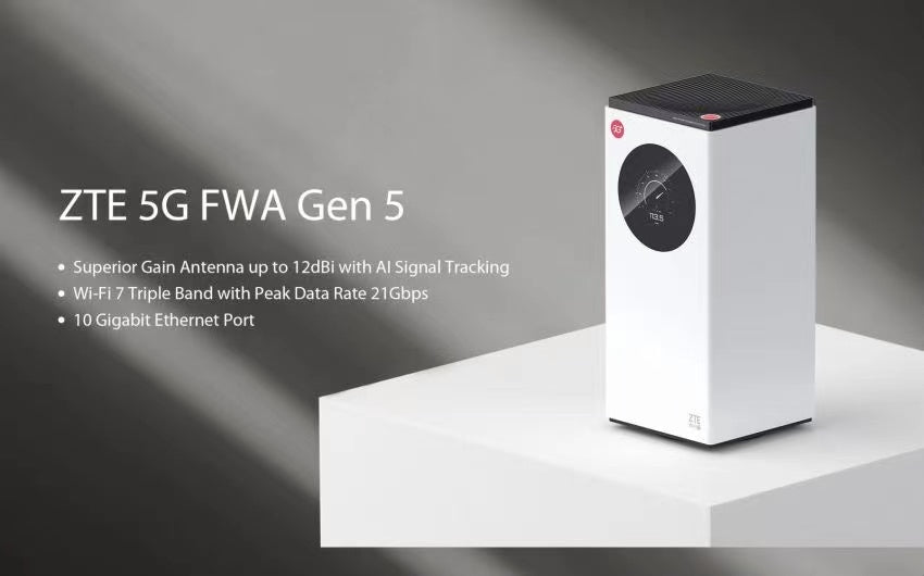 Focusing on GIS, ZTE Announced the 5th Gen of FWA Family at MWC 2023