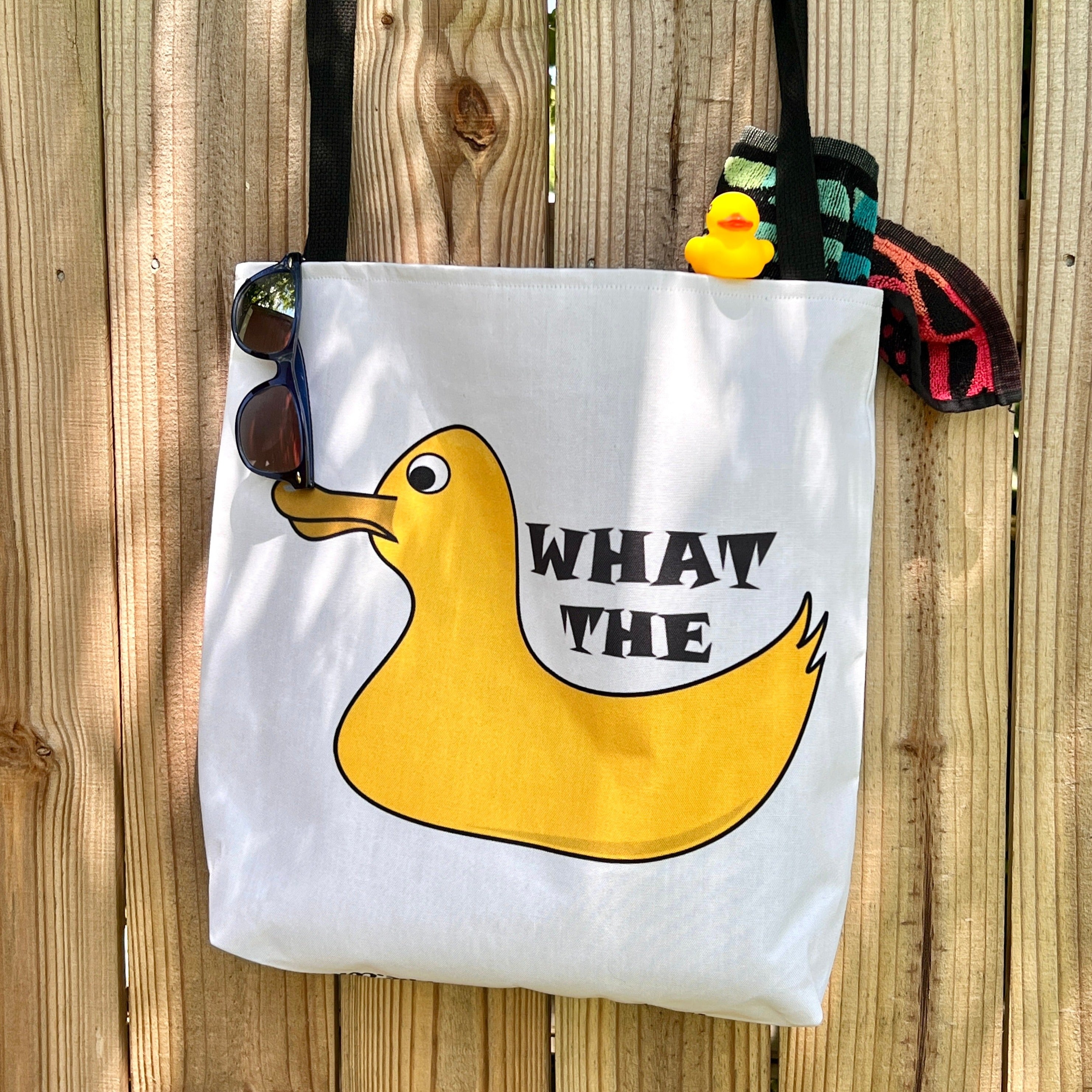 What The Duck Tote Bag