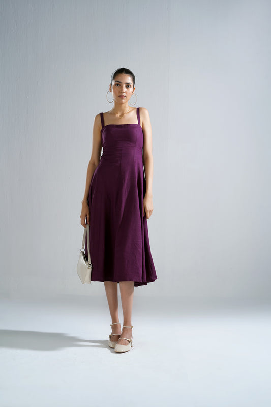 Adjustable Slit Dress  Beige – Shop Staple