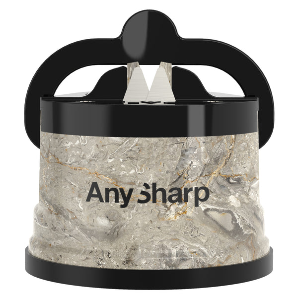 AnySharp Safer Hands-Free Knife Sharpener, Elite, Stone