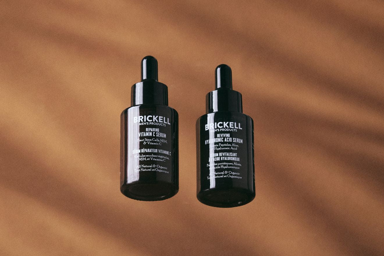 Two skincare serums