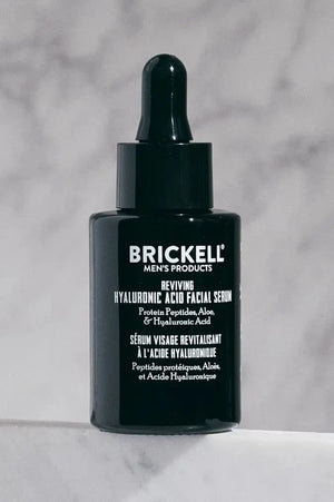 Reviving Hyaluronic Acid Facial Serum for Men - Brickell Men’s Products®