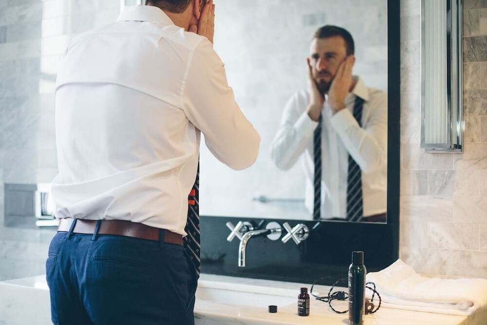 best face care routine for men