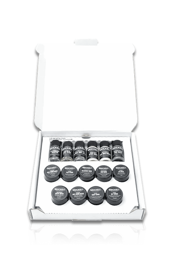 Brickell Mens Starter Sample Kits - free samples promotional items