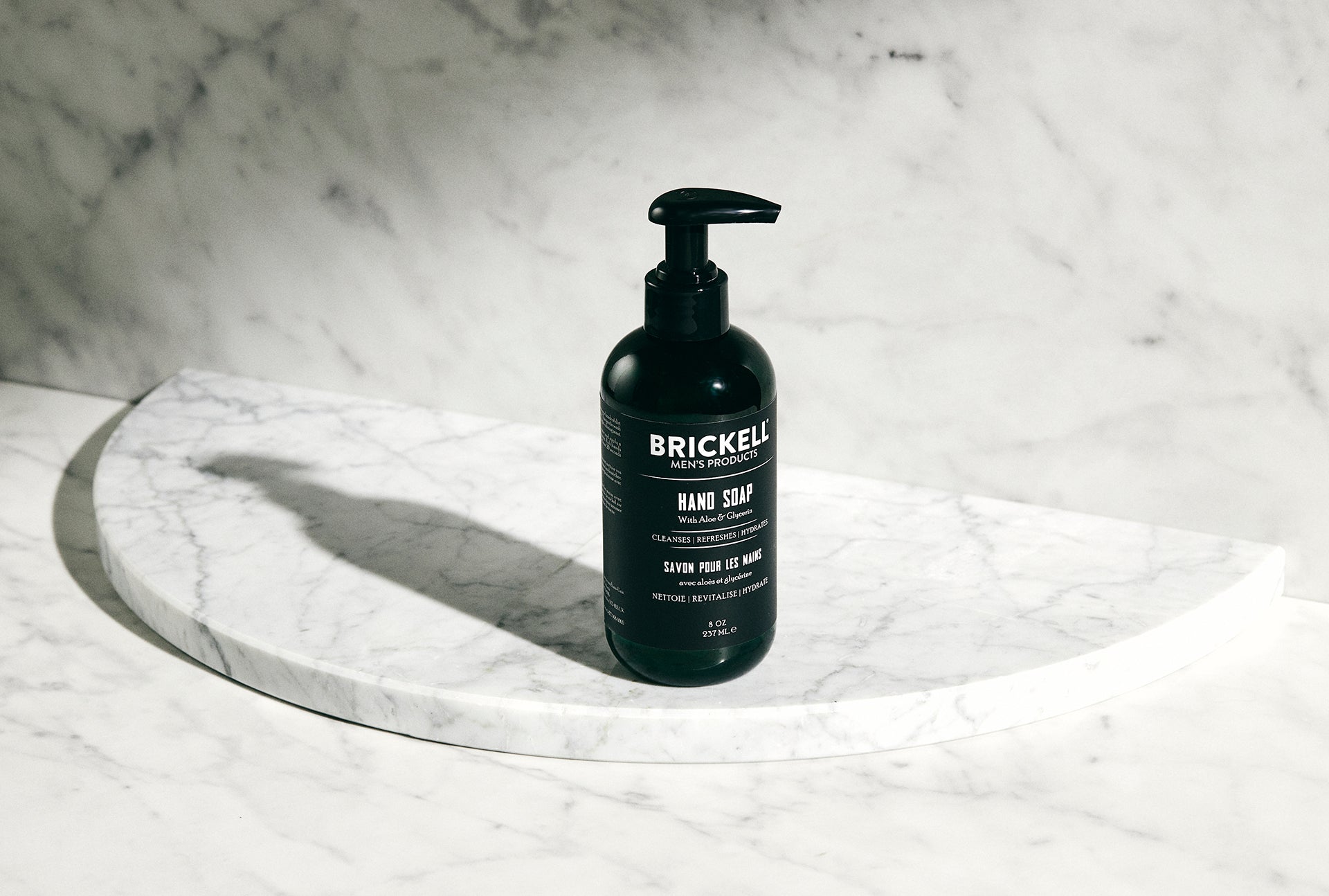 Brickell Men's Hand Soap For Men, Natural and Organic