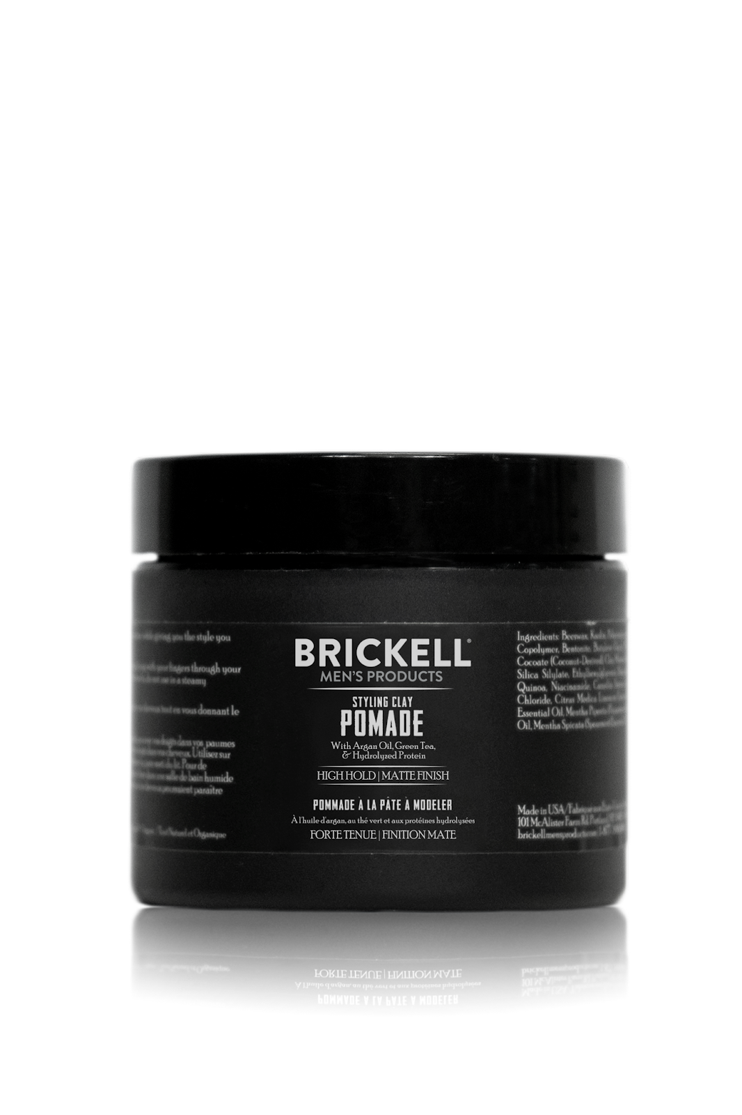 Best Clay Styling Pomade for Men | Brickell Men's Products