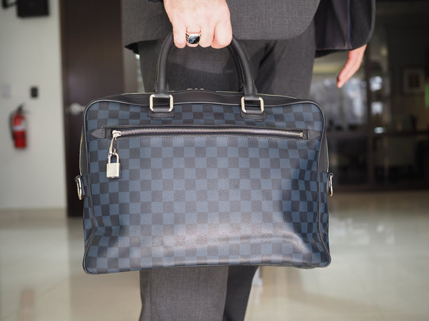 Louis Vuitton Damier Graphite Clutch Grey