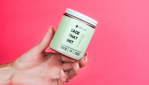 sage that shit funniest candle 