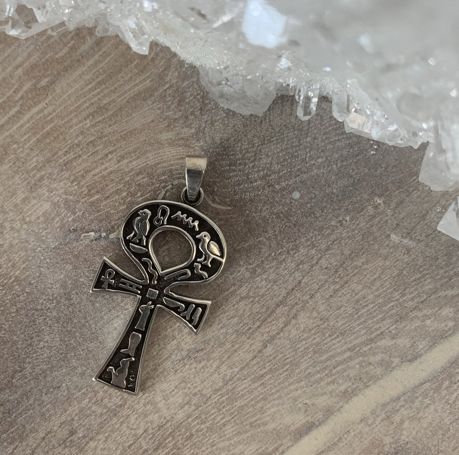 Egyptian Ankh Silver Pendant