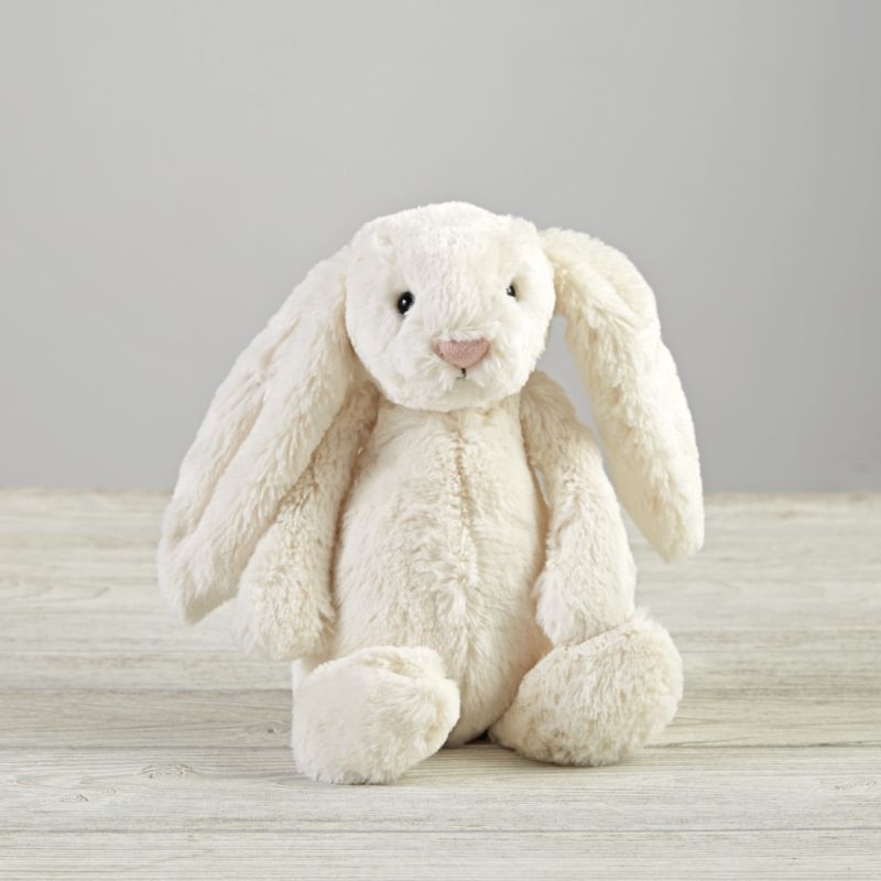 white bunny toy