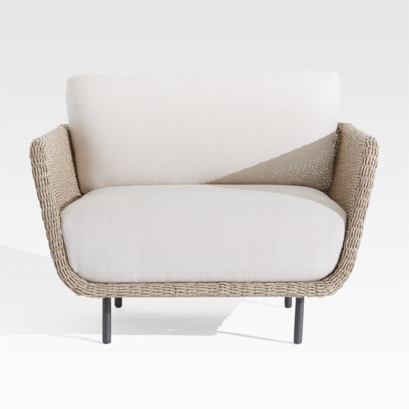 crate and barrel patio lounge chair