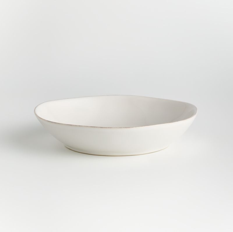 Image of Marin White Low Bowl