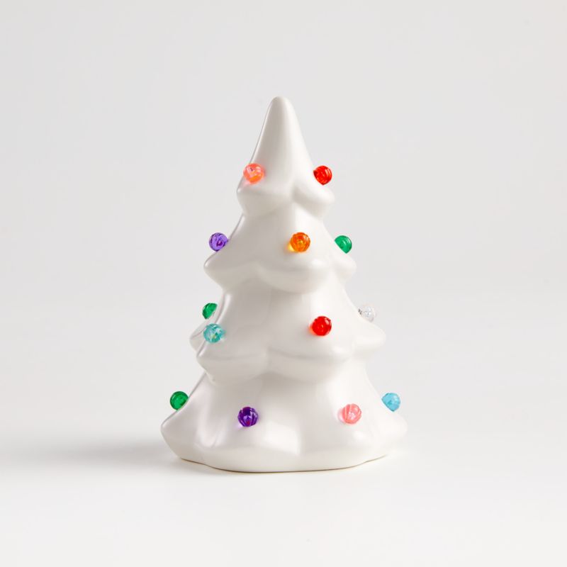 ceramic tabletop christmas tree