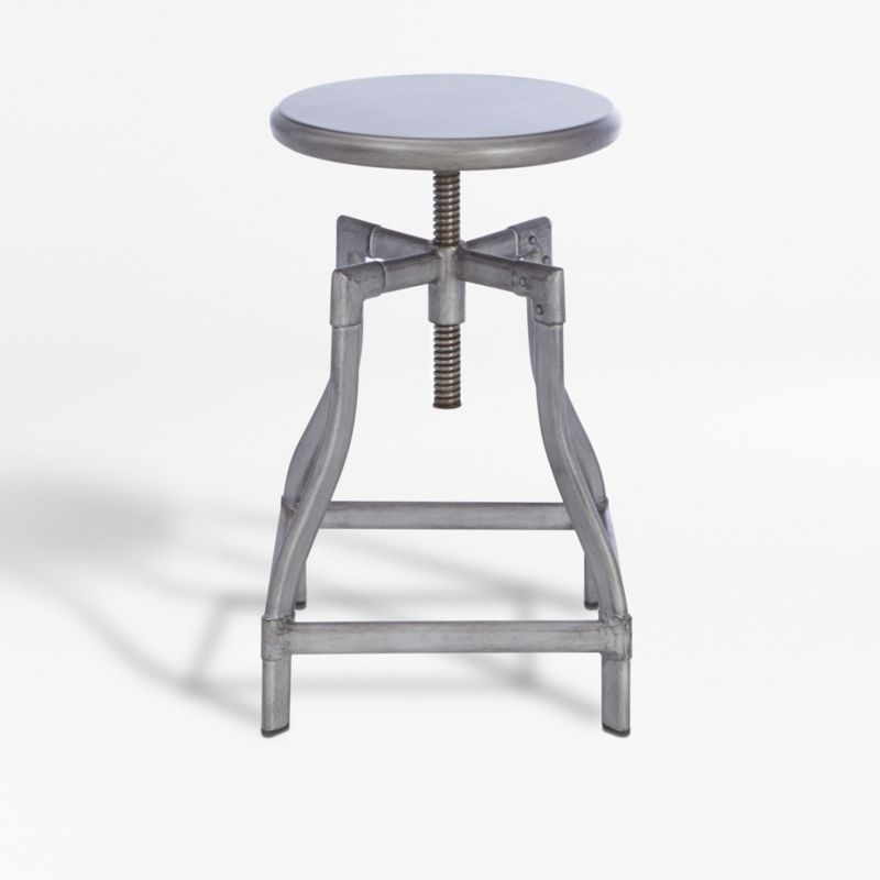 gunmetal bar stools with back