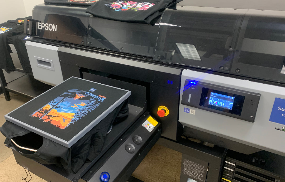 Brother and Epson Direct to Garment DTG Printers