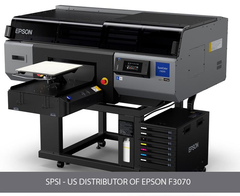 Epson SureColor F3070 Industrial DTG Printer - SPSI National Dist