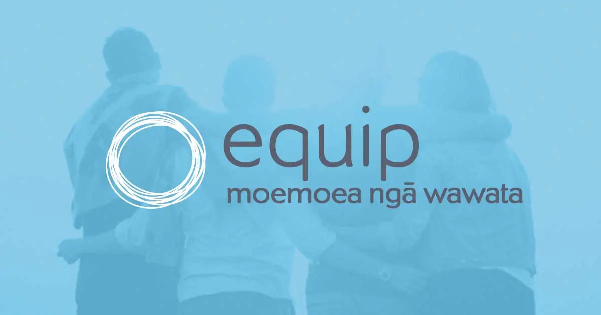 Promotional logo image for Equip New Zealand.