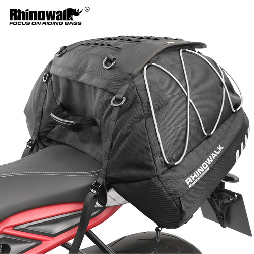 RHINOWALK Multi-fonction Moto Sac de siège arrière de la moto