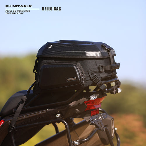 35L-50L Motorcycle Tail Bag with Expandable – Rhinowalk Official Store
