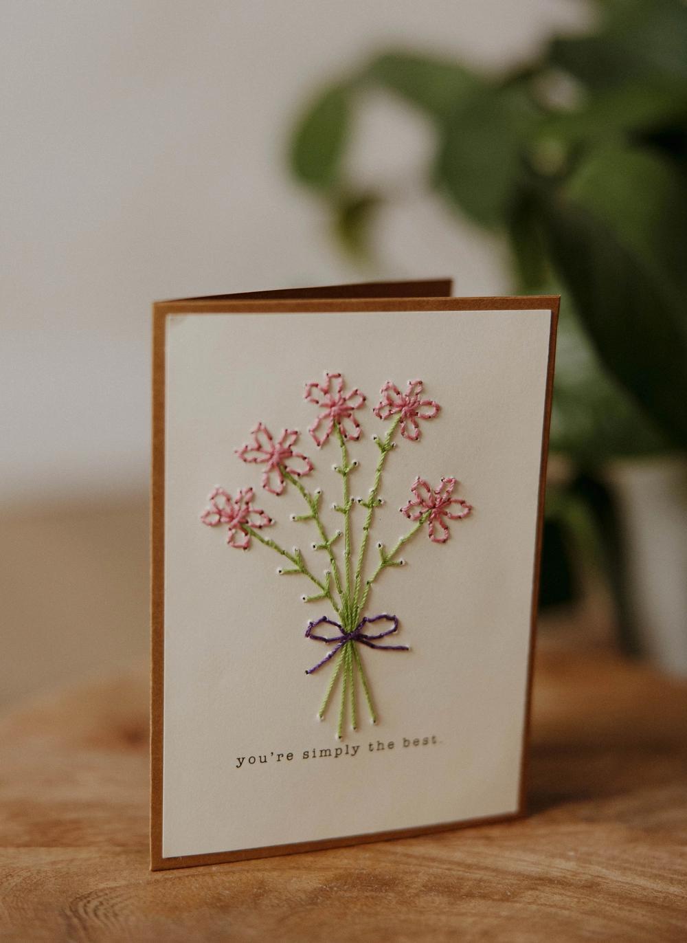 Simply the Best Greeting Card