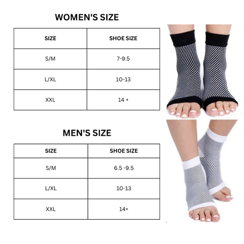Foot & Ankle Sleeve Compression Socks | Pain Relief Australia