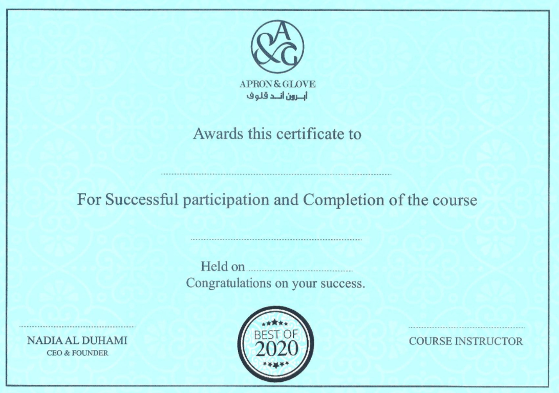 Certification