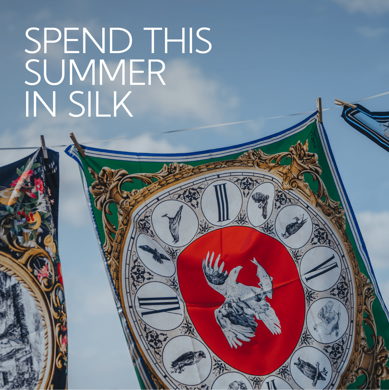 Spend This Summer In Silk