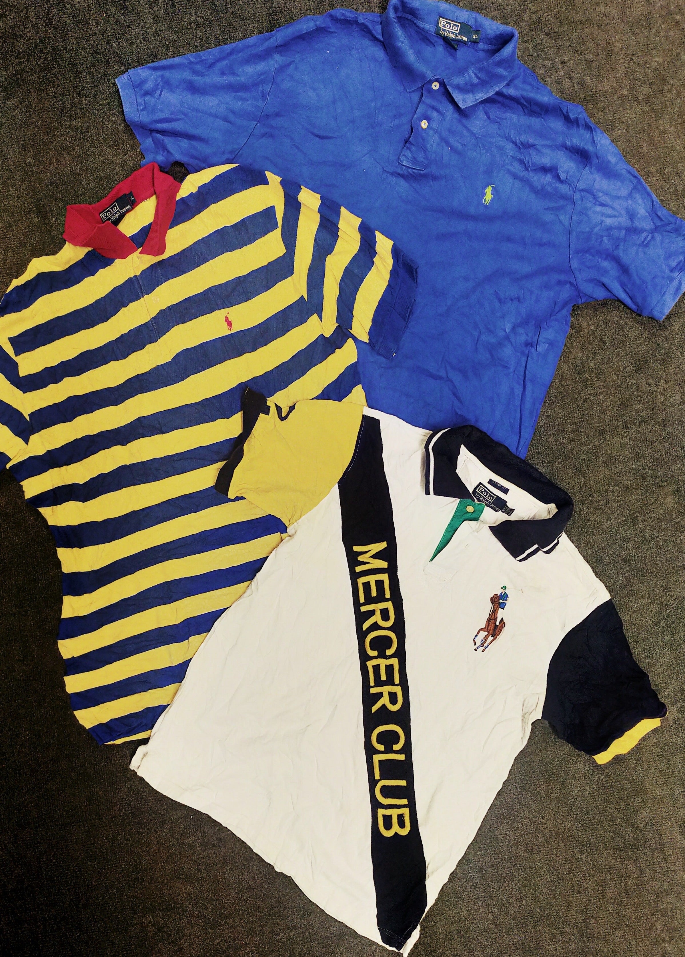 Grade A Ralph Lauren and Tommy Hilfiger Polo Shirts – Syed Vintage Wholesale