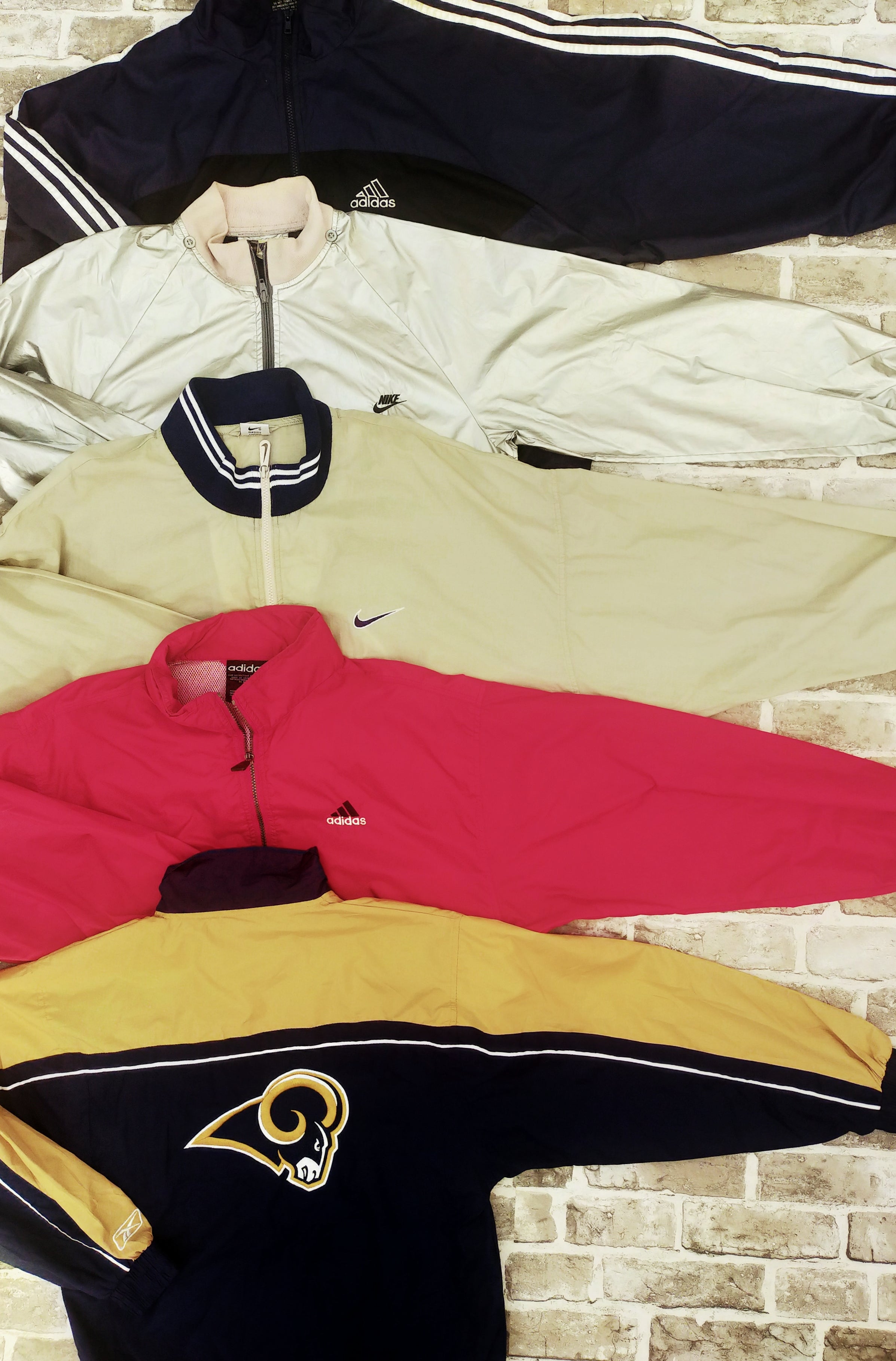 Vintage Branded Sports Shell Jackets – Syed Vintage Wholesale