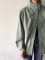 sherbet green boroi leather