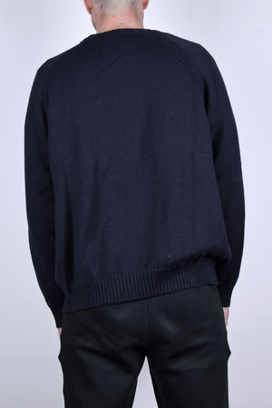 90s Navy Blue Sweater