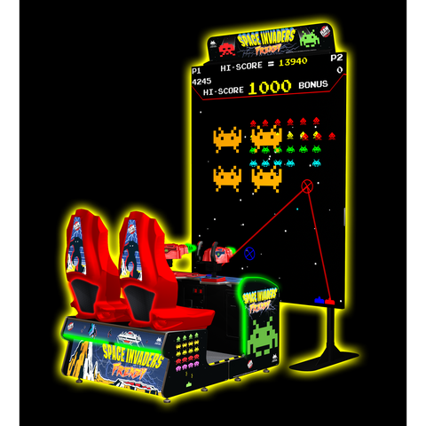 Image of Raw Thrills Space Invaders Frenzy Arcade Game 026547N